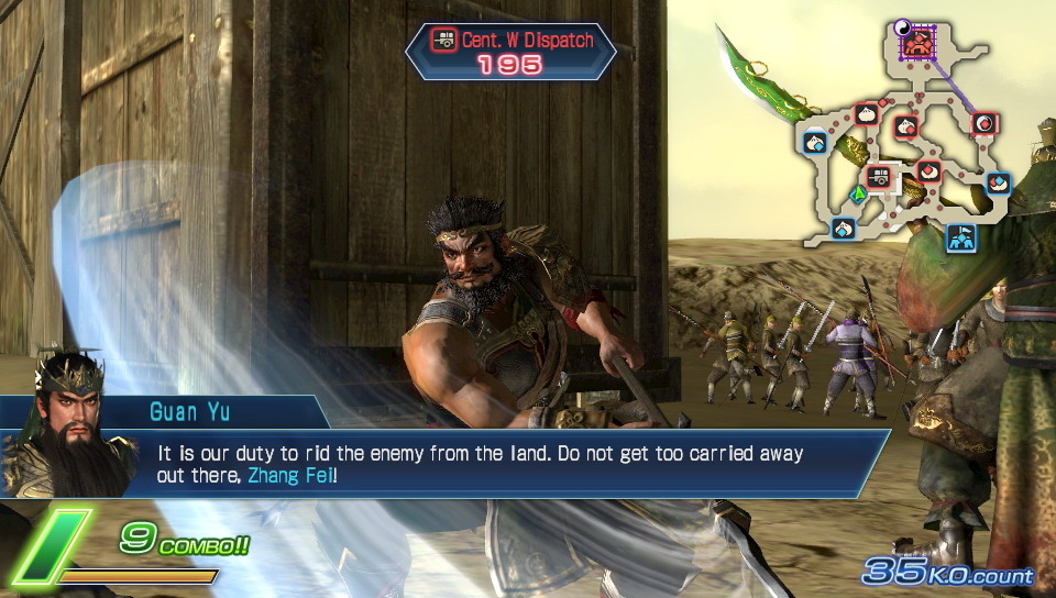 Screens Dynasty Warriors Next