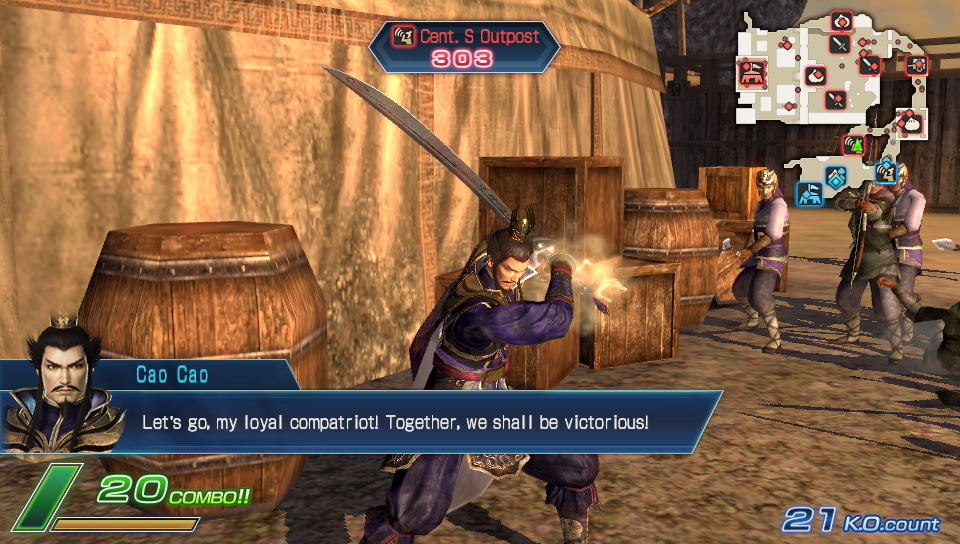 Screens Dynasty Warriors Next