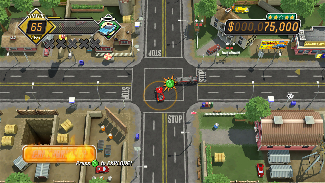 Video-Screens Burnout Crash!