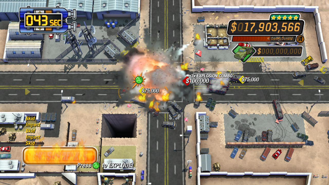 Screens Burnout Crash!