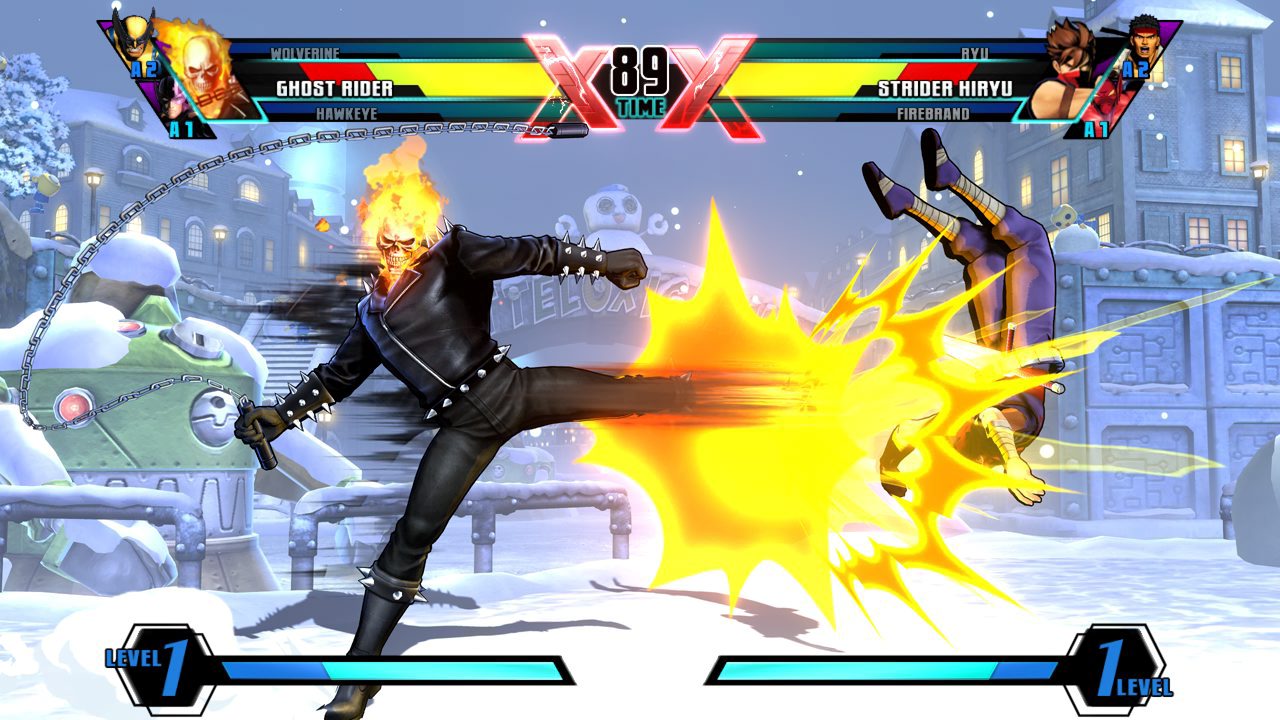 Screens Ultimate Marvel VS. Capcom 3