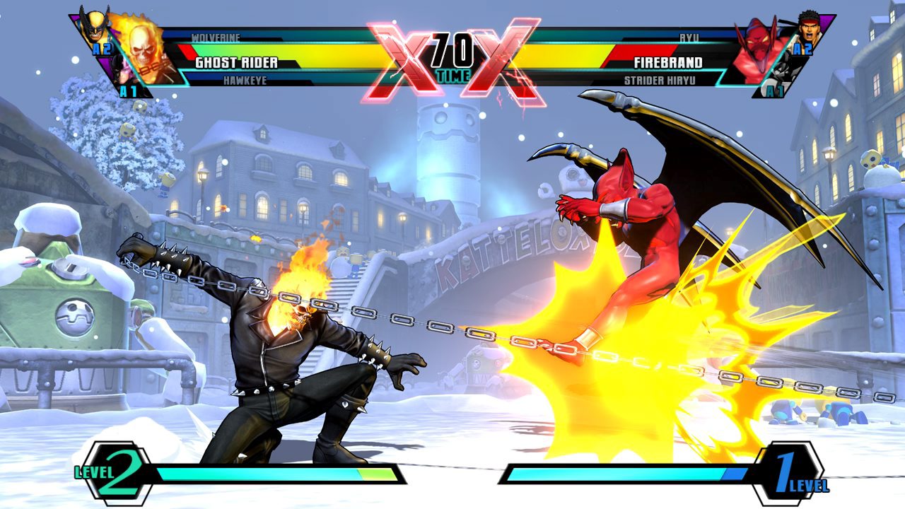 Screens Ultimate Marvel VS. Capcom 3