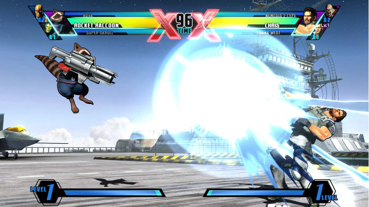 Ultimate MvsC 3 : Frank West et Rocket Raccoon