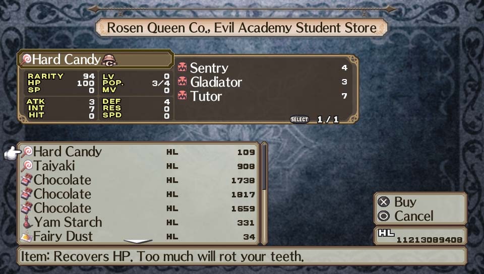 Screens Disgaea 3 : Absence of Detention