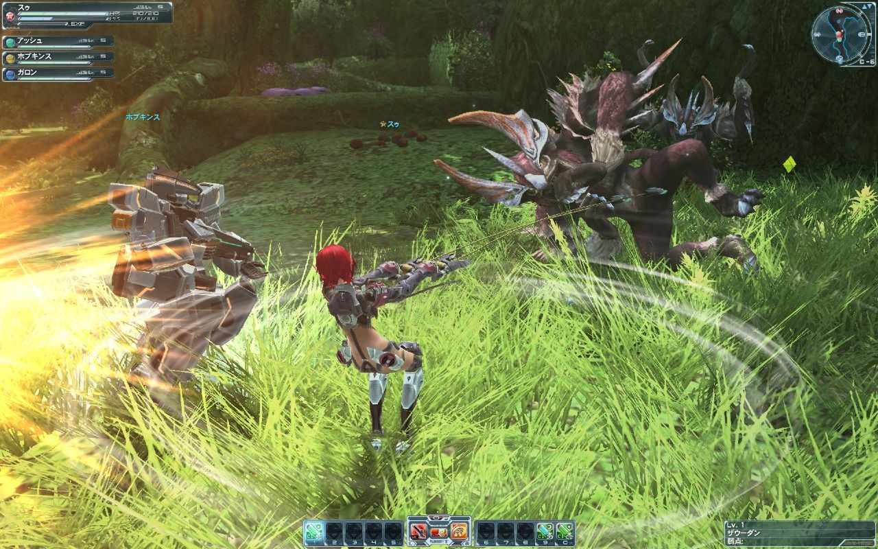 Video-Screens Phantasy Star Online 2