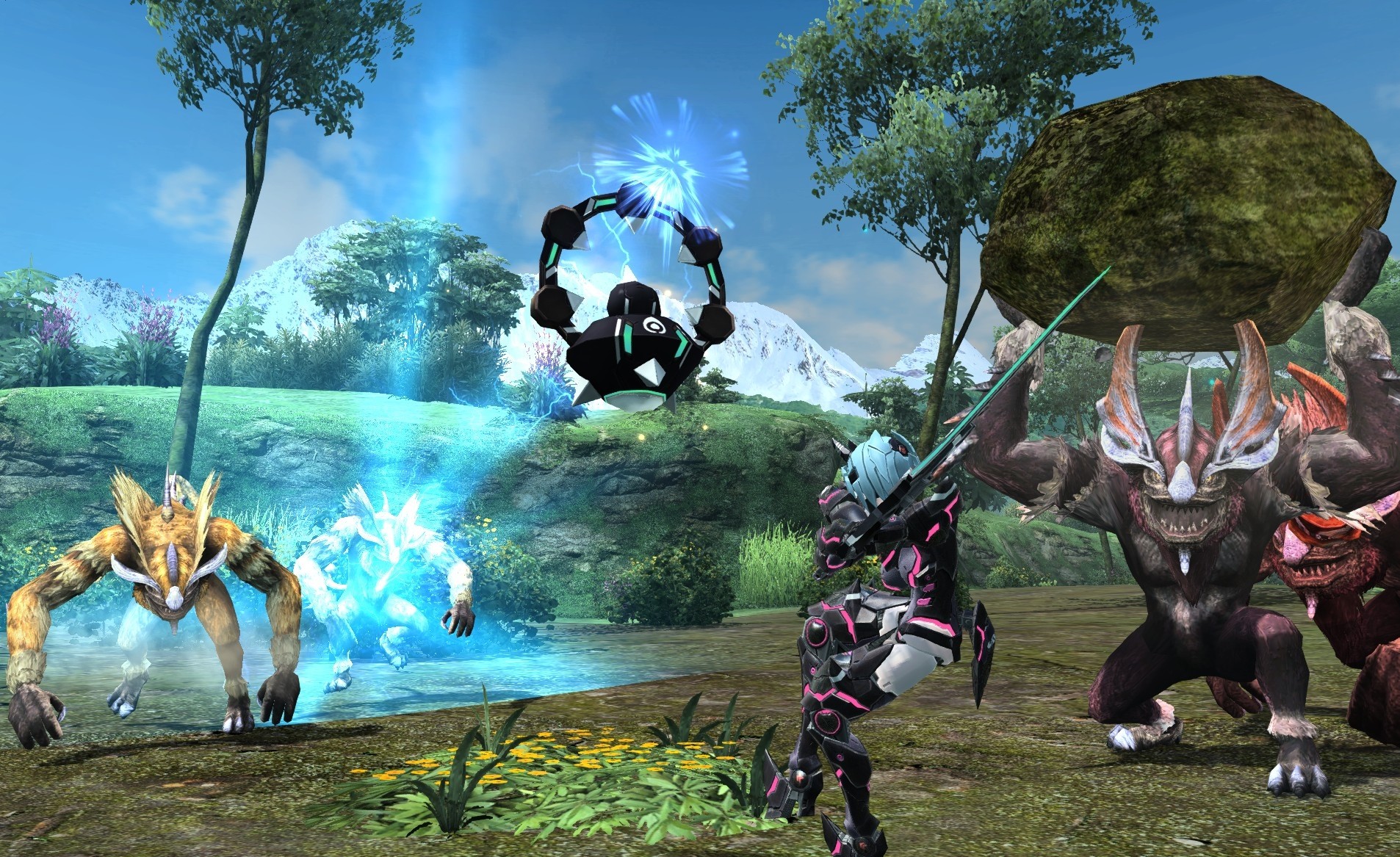 Screens Phantasy Star Online 2