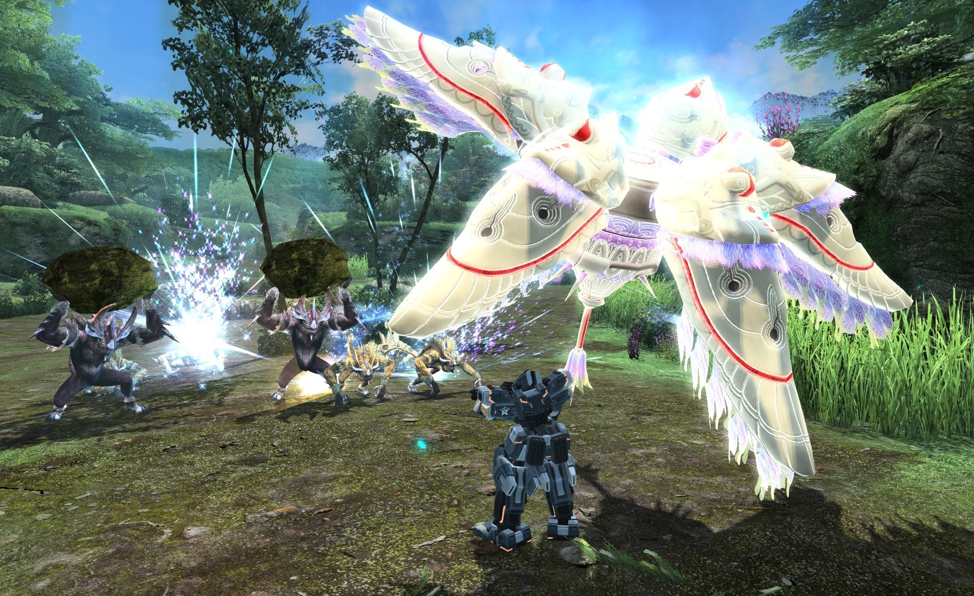 Phantasy Star Online 2 : avalanche d'images