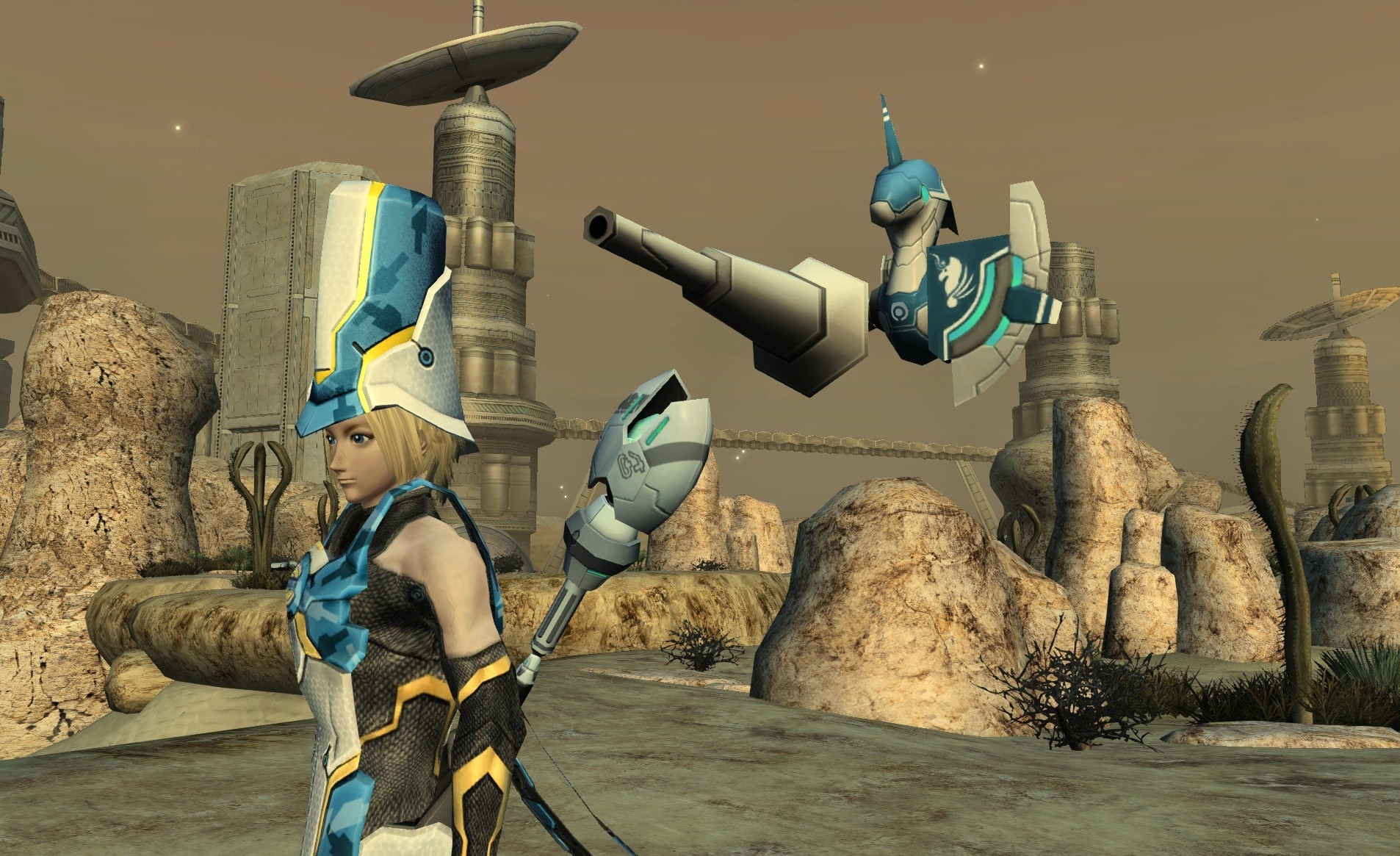 Screens Phantasy Star Online 2