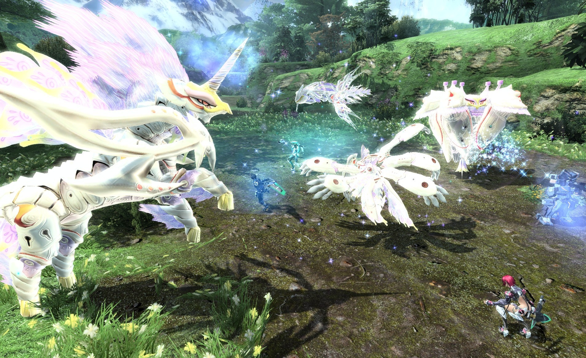 Phantasy Star Online 2 : avalanche d'images
