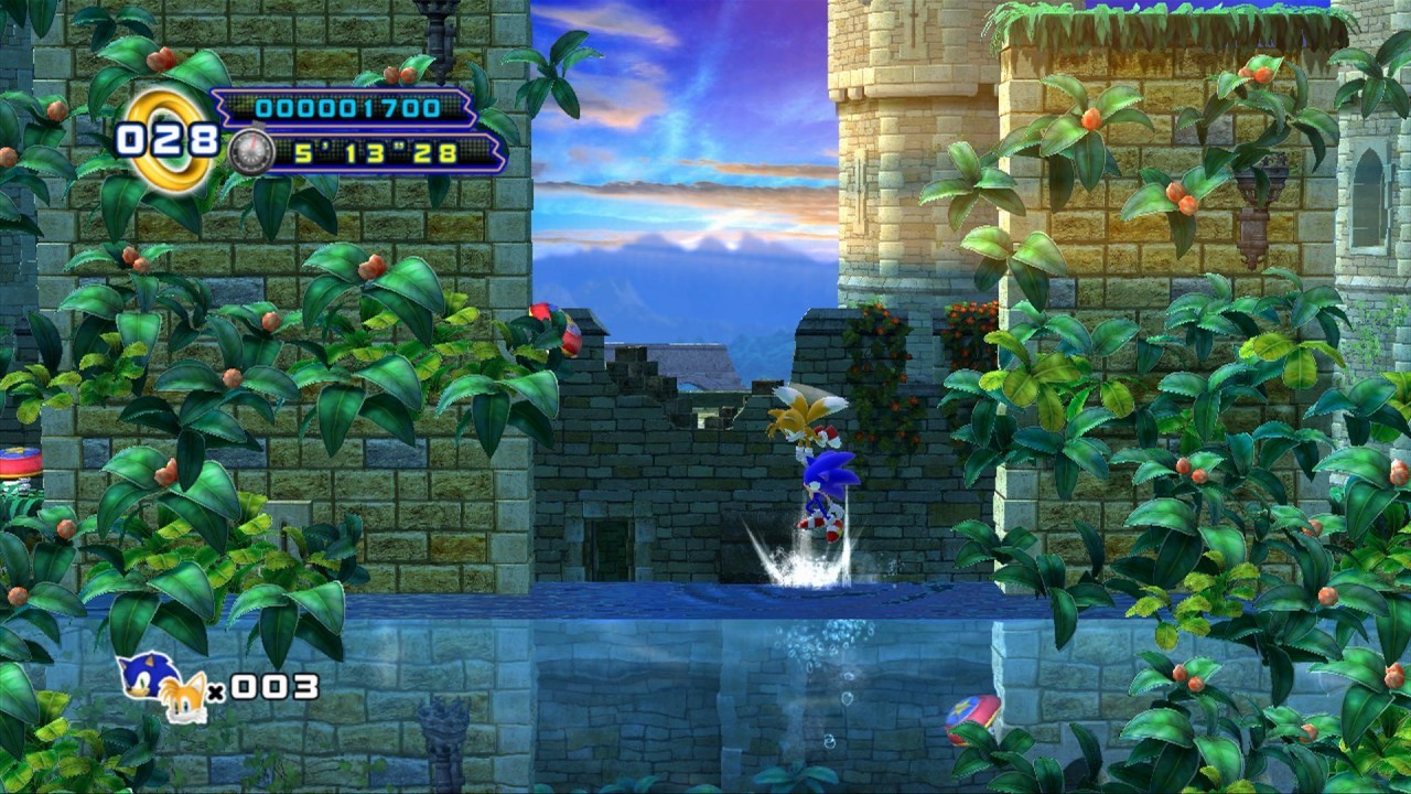 Sonic 4 Episode 2 : des images sous l'eau