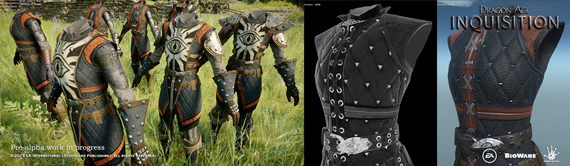 Dragon Age Inquisition : quelques visuels pré-alpha