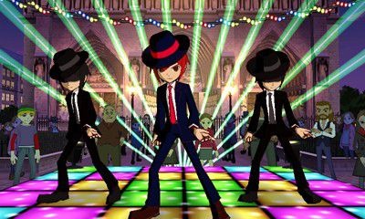 Screens Rhythm Thief 3DS