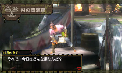 Une 3DS collector pour Monster Hunter tri-3G