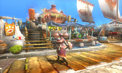 Screens Monster Hunter tri-3G