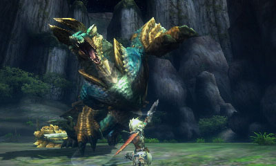 Screens Monster Hunter tri-3G