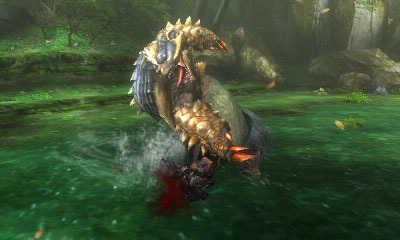 Screens Monster Hunter tri-3G