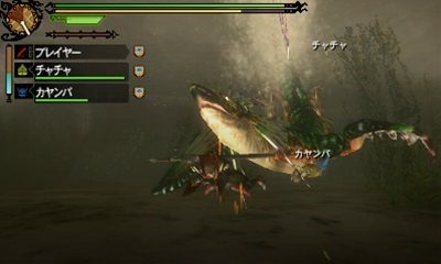 Screens Monster Hunter tri-3G