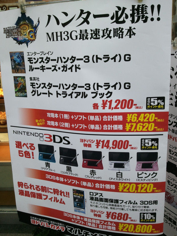 Monster Hunter 3G : lancement réussi