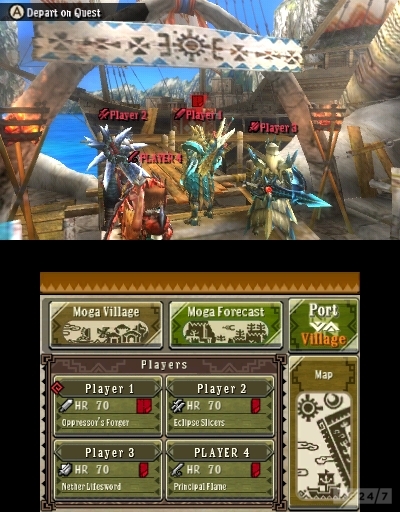 N-Direct : vidéo et bundles Monster Hunter 3 Ultimate