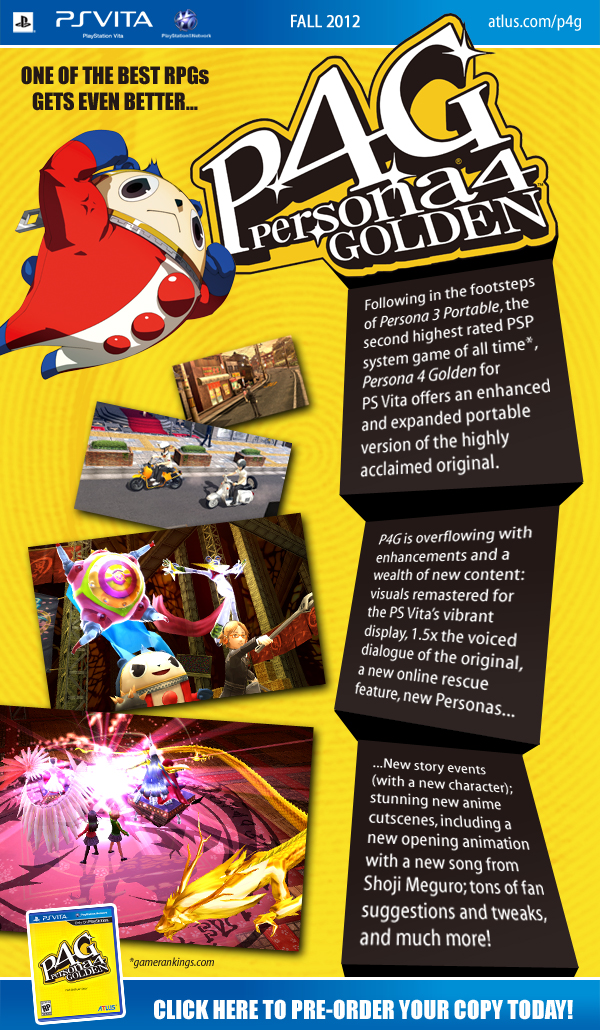 USA : Persona 4 ok, Grand Knights History out