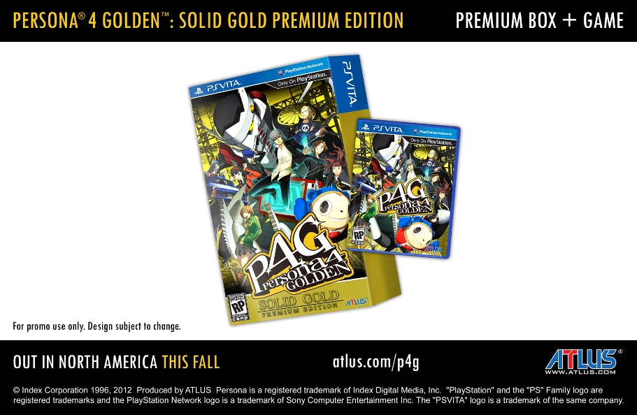 Persona 4 (Vita) : un collector très limité aux USA