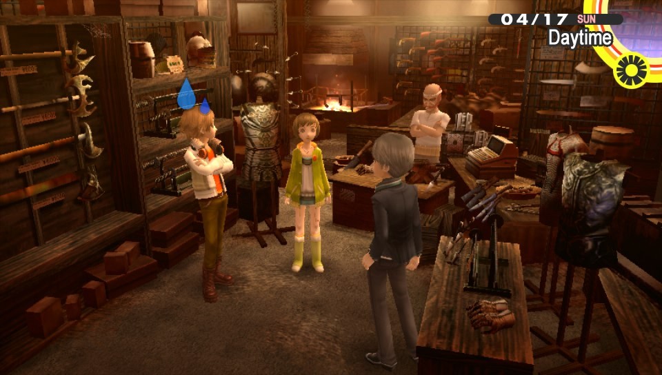 Screens Persona 4 : The Golden