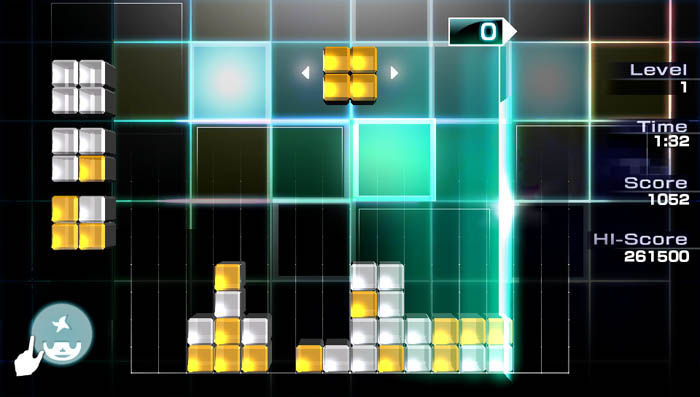 Screens Lumines Electronic Symphony