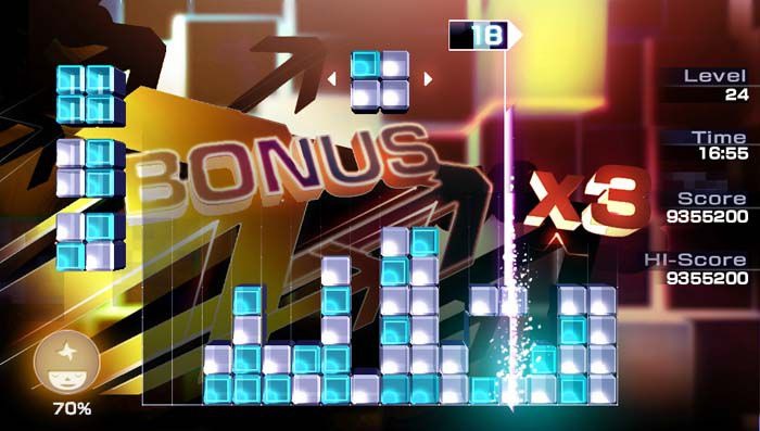 Screens Lumines Electronic Symphony