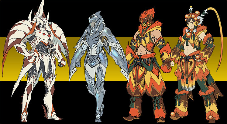 Monster Hunter 4 : quelques artworks