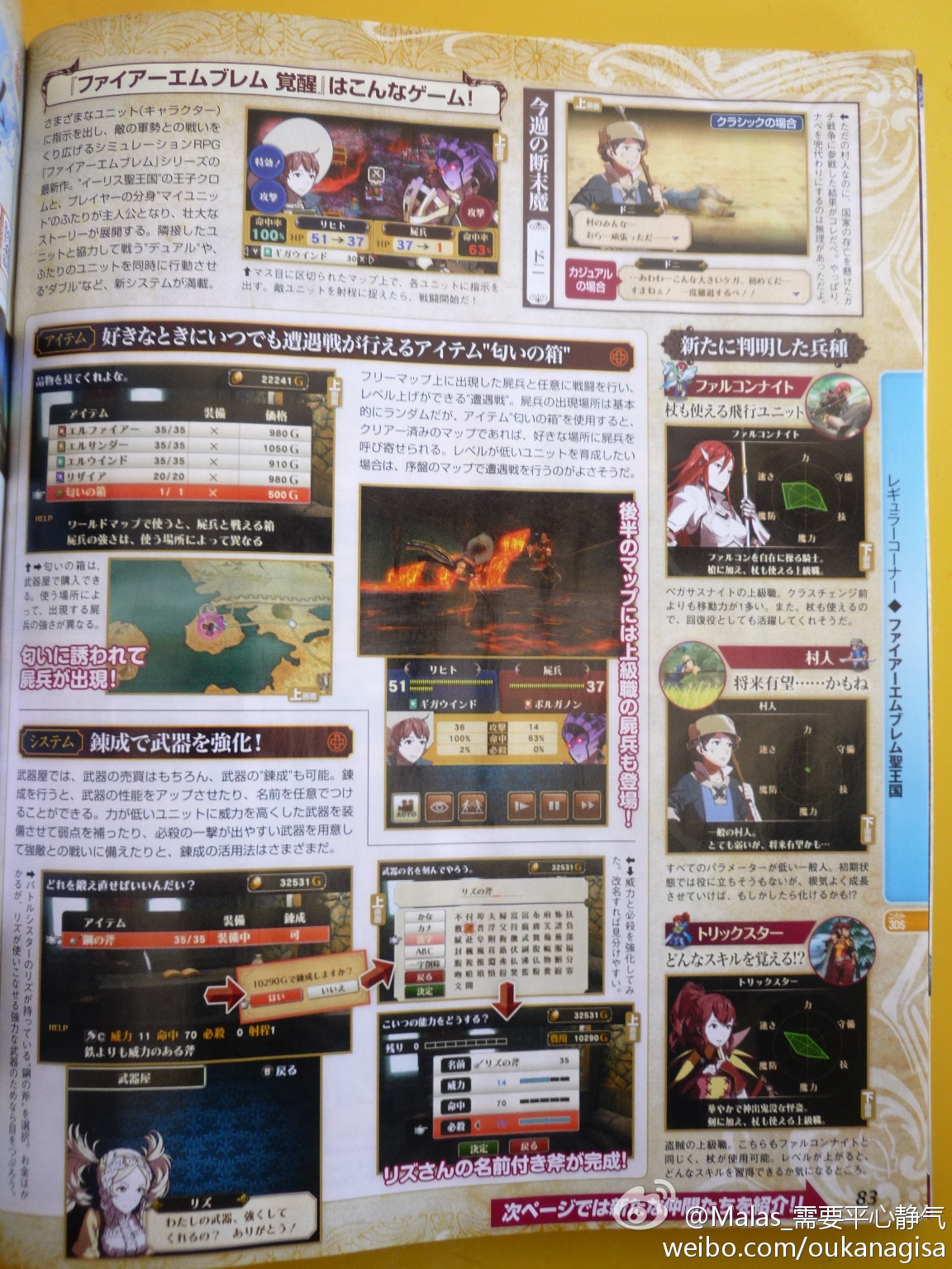 Scans Fire Emblem Awakening