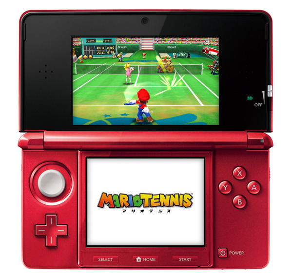 Screens Mario Tennis 3DS