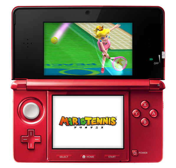 Screens Mario Tennis 3DS
