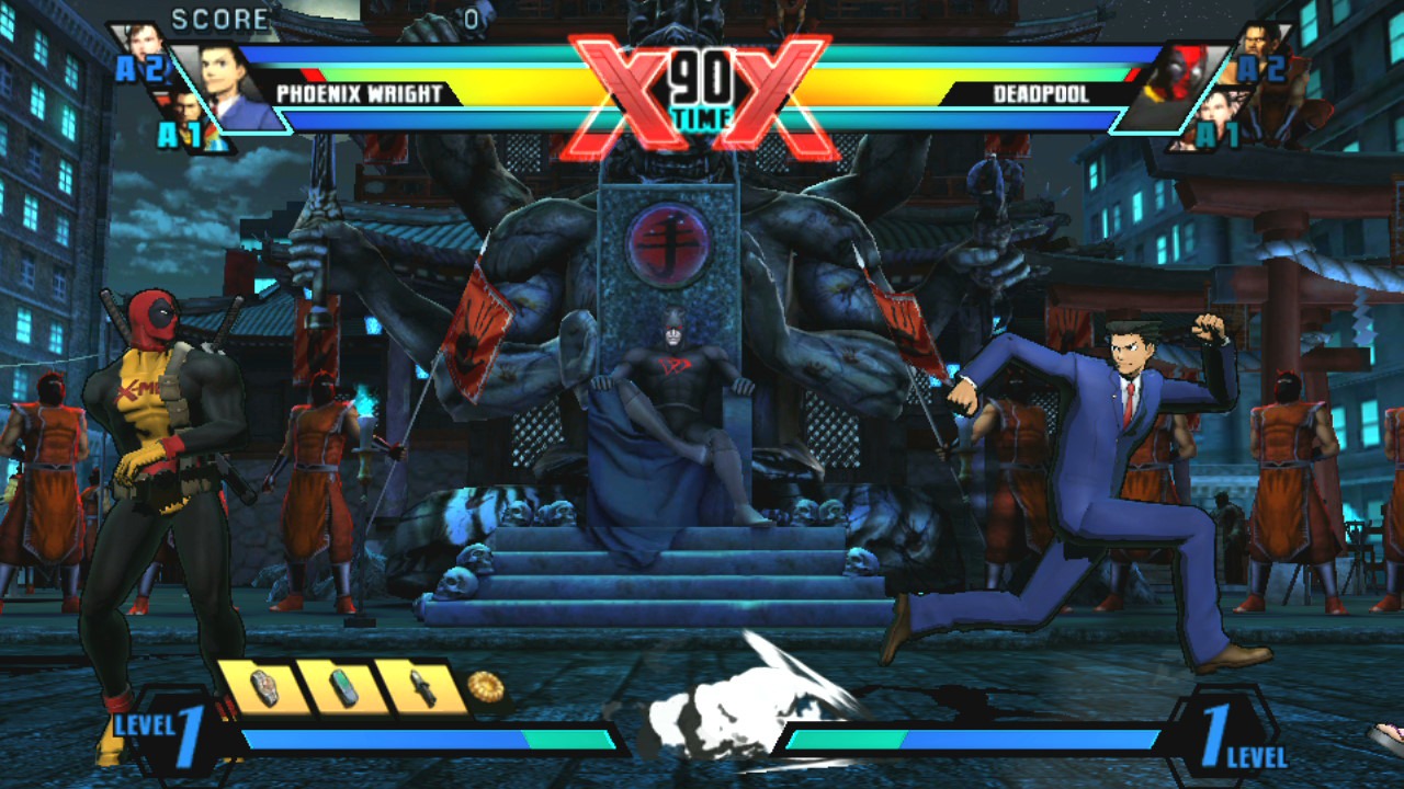 Screens Ultimate Marvel VS. Capcom 3