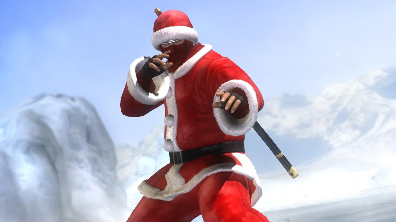 Dead or Alive 5 fête noël avec quelques DLC