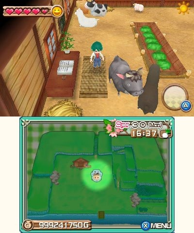 Screens Harvest Moon : A New Beginning