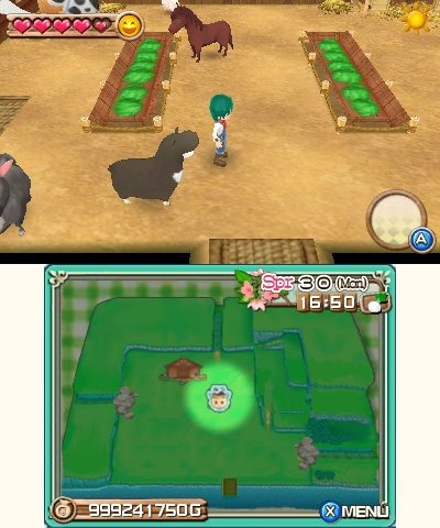 Screens Harvest Moon : A New Beginning