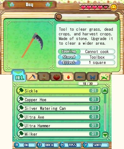Screens Harvest Moon : A New Beginning