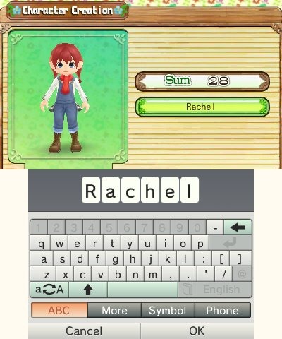 Screens Harvest Moon : A New Beginning
