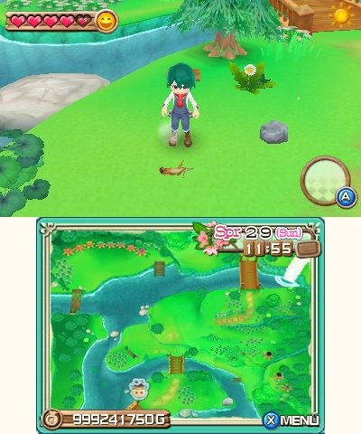 Screens Harvest Moon : A New Beginning