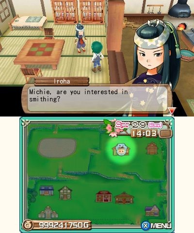 Screens Harvest Moon : A New Beginning