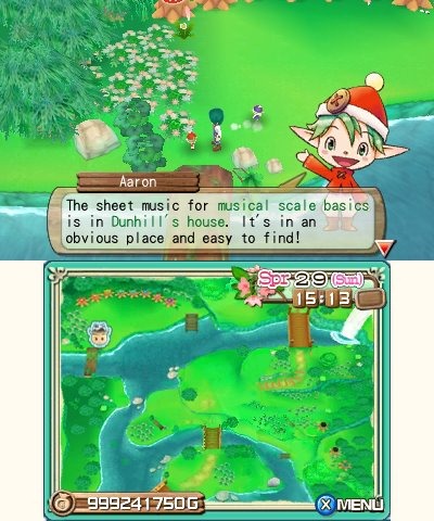 Screens Harvest Moon : A New Beginning