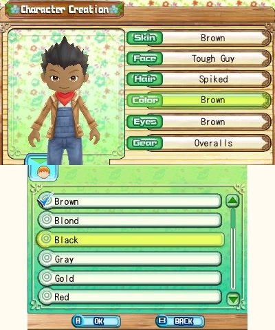 Screens Harvest Moon : A New Beginning