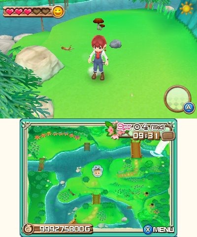 Screens Harvest Moon : A New Beginning