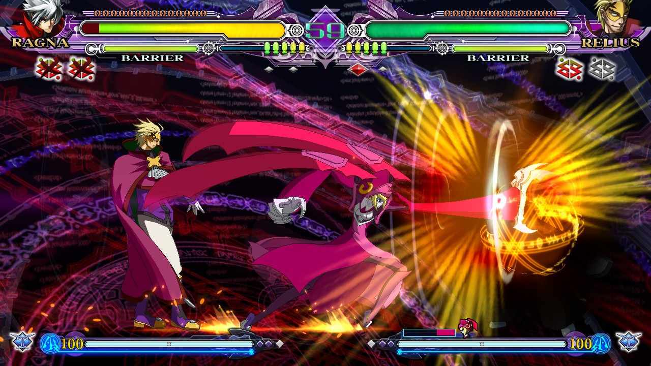Screens Blazblue : Continuum Shift II Extend