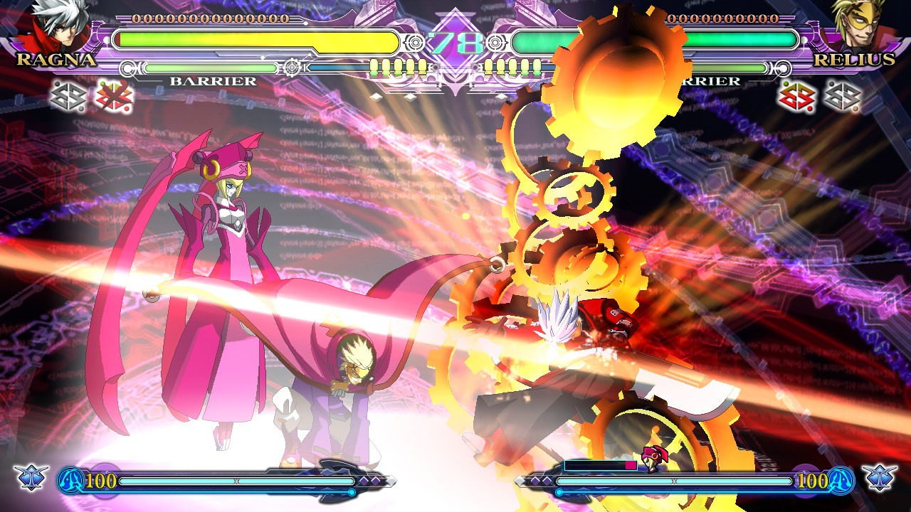 Screens Blazblue : Continuum Shift II Extend