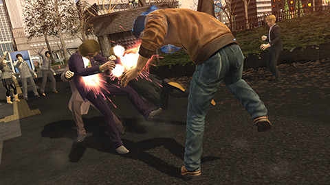 Yakuza 5 : du combat en images