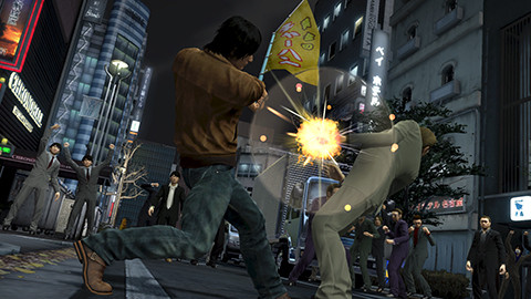 Yakuza 5 : du combat en images