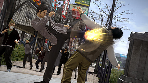 Yakuza 5 : du combat en images