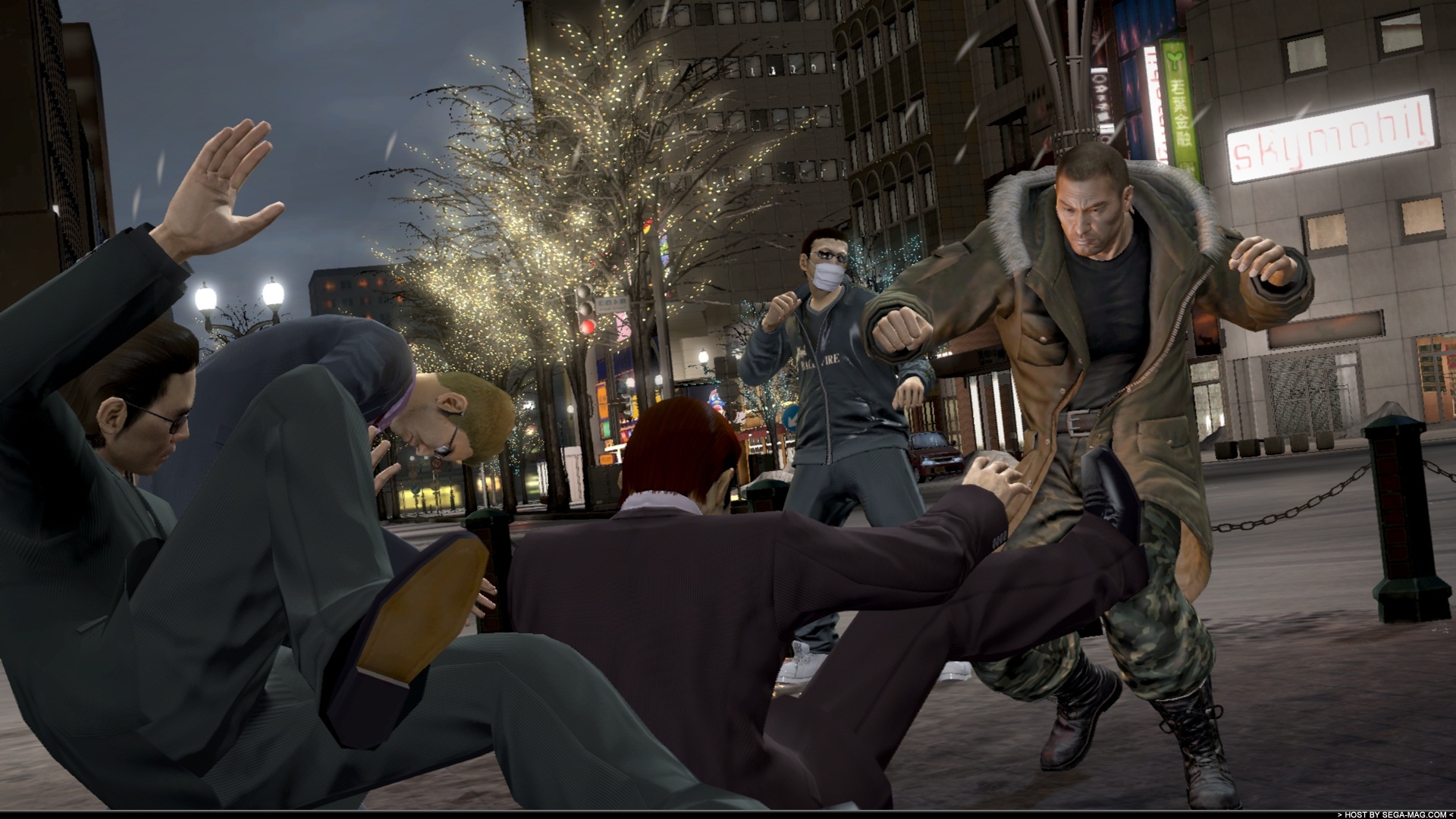Yakuza 5 distribue les coups en images