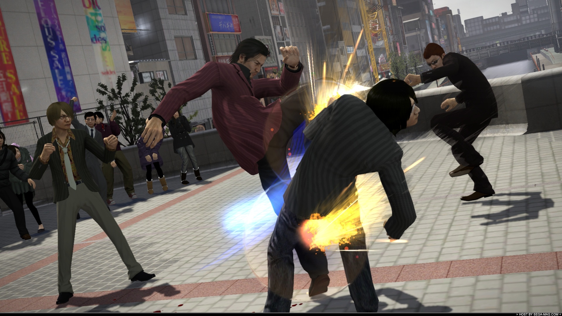 Screens Yakuza 5